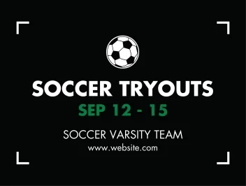 School Sports Tryouts