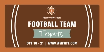 Football Team Tryouts