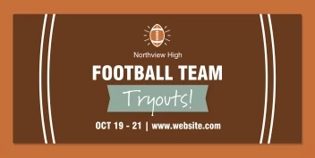 Football Team Tryouts