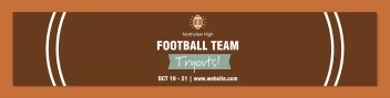 Football Team Tryouts
