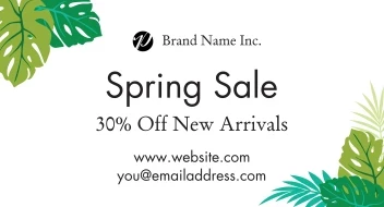 Modern Palm Leaves