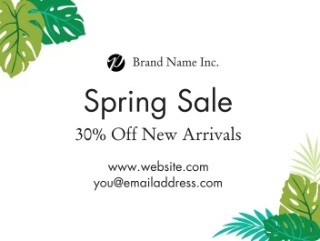 Modern Palm Leaves