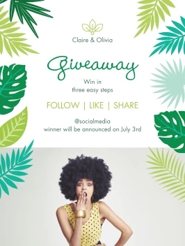 Tropical Palm Leaves