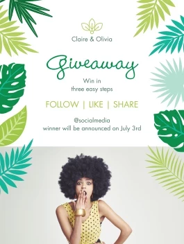 Tropical Palm Leaves