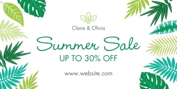 Tropical Palm Leaves