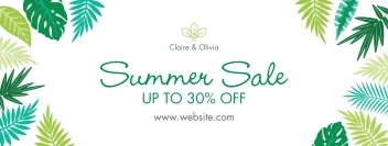 Tropical Palm Leaves