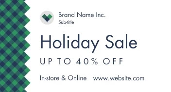 Modern Holiday Pattern