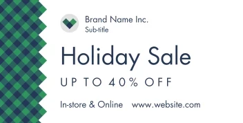 Modern Holiday Pattern