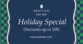 Rustic Holiday Plaid