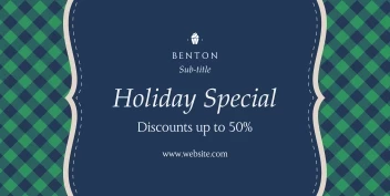 Rustic Holiday Plaid