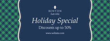 Rustic Holiday Plaid