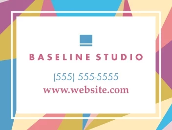 Artistic Pattern Sign