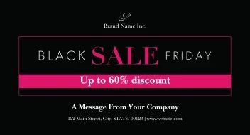 Colorful Frame Black Friday