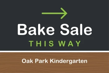 Bake Sale Arrow