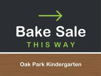 Bake Sale Arrow