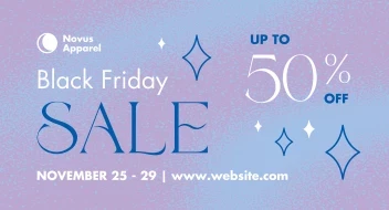 Joyful Gradient Black Friday