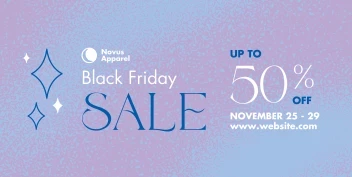 Joyful Gradient Black Friday