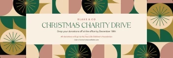 Christmas Charity Drive Pattern