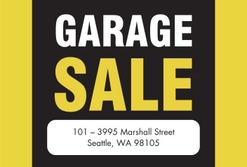 Garage Sale Sign