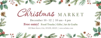 Christmas Market Foliage