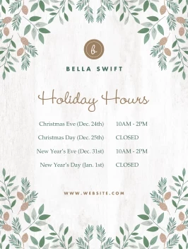 Pinecones Pattern Poster