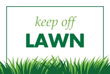 Keep Off Lawn