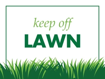 Keep Off Lawn