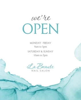 Watercolor Texture Poster