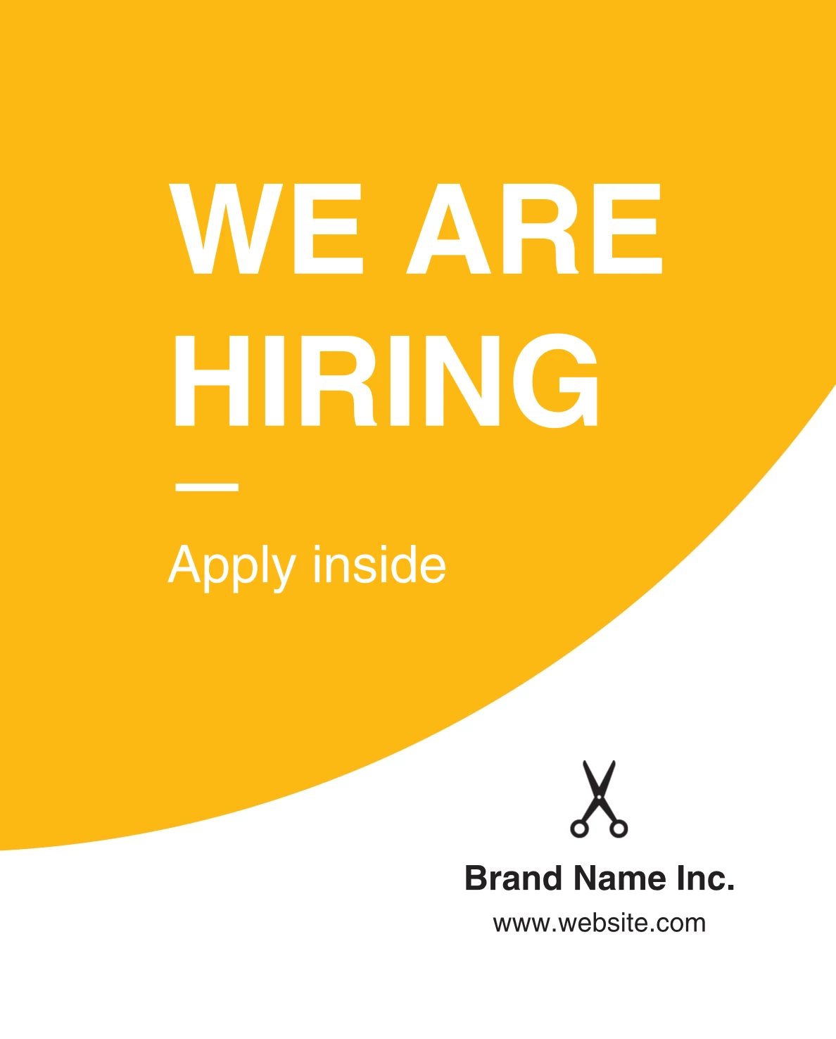 We are Hiring Bright and Bold