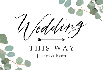 Wedding Arrow This Way