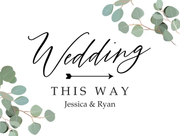 Wedding Arrow This Way