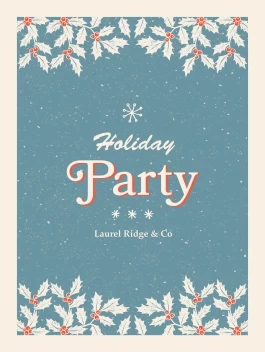 Retro Holiday Party