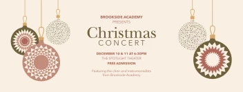 School Holiday Concert