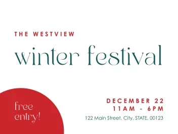 Welcoming Winter Festival