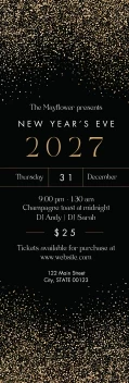New Years Event Sparkles
