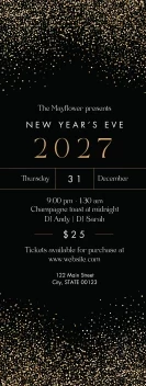 New Years Event Sparkles