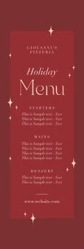 Holiday Menu
