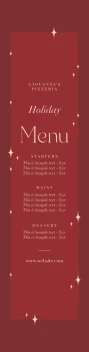 Holiday Menu