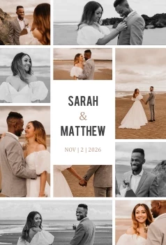 Minimal Wedding Poster