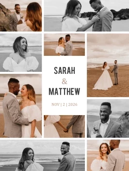Minimal Wedding Poster