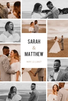 Minimal Wedding Poster