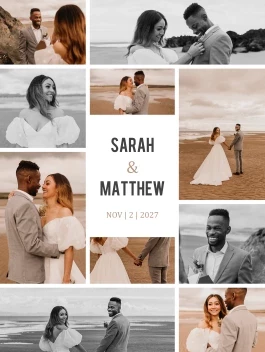 Minimal Wedding Poster