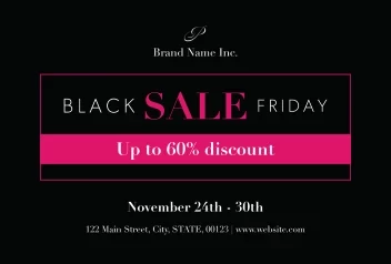 Colorful Frame Black Friday