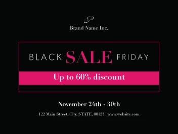 Colorful Frame Black Friday