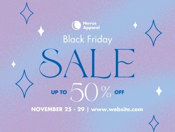 Joyful Gradient Black Friday