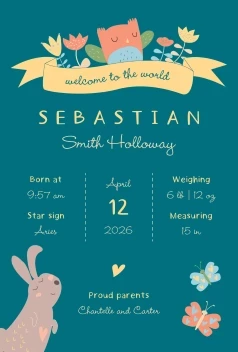 Welcome to the World Baby