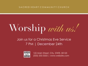 Holiday Worship Event
