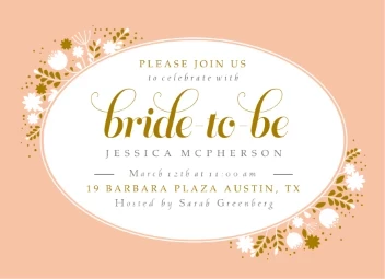 Blushing Bride