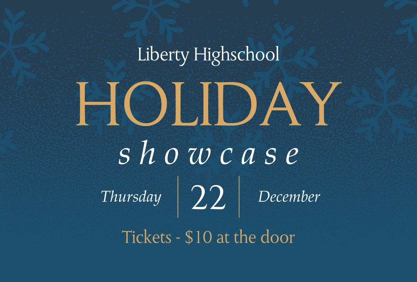 School Holiday Showcase