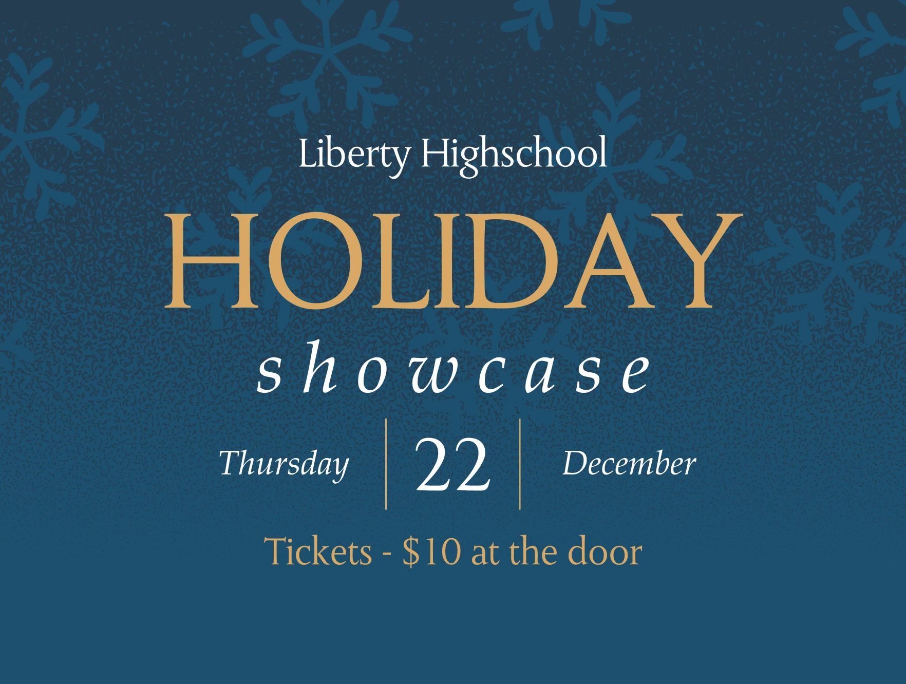 School Holiday Showcase